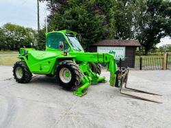 MERLO P38.13 4WD TELEHANDLER *13 METER REACH* C/W PALLET TINES *VIDEO*