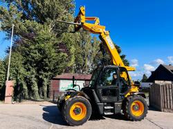 JCB 536-60 AGRI SUPER 4WD TELEHANDLER *YEAR 2018, AG-SPEC* C/W PALLET TINES *VIDEO*