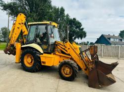 JCB 3CX SITEMASTER PLUS 4WD BACKHOE DIGGER C/W EXTENDING DIG *VIDEO*