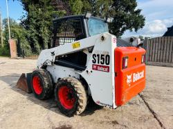 BOBCAT S150 SKIDSTEER *YEAR 2008* C/W BUCKET *VIDEO*