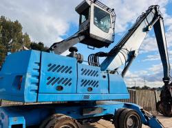 FUCHS HML340 HIG RISE CABIN MATERIAL HANDLER C/W ROTATING GRAB *VIDEO* 