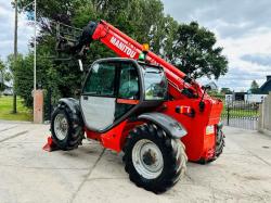 MANITOU MT1030 4WD TELEHANDLER *10 METER REACH* C/W PALLET TINES *VIDEO*