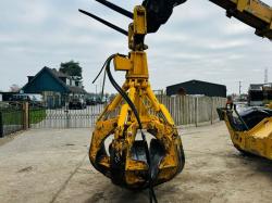 STRUTT 5 TINE ROTATING SCRAP GRAB *YEAR 2022* TO SUIT 30 TONNE EXCAVATOR 