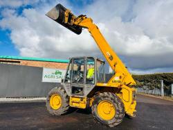 JCB 525-58 TELEHANDLER C/W BUCKET AND TINES*VIDEO*