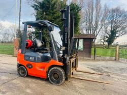 TOYOTA 18 FORKLIFT C/W PALLET TINES *VIDEO*