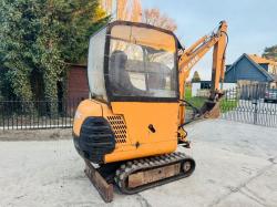 CASE TRACKED EXCAVATOR C/W RUBBER TRACKS & BLADE 