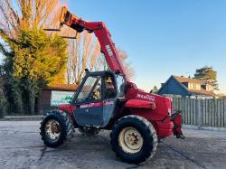 MANITOU MLT626T 4WD TELEHANDLER *AG-SPEC* C/W PALLET TINES 