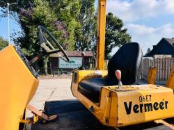 VERMEER RT850 4WD PIPE LAYER C/W VIBRATING PLOW *VIDEO*