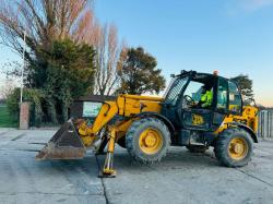 JCB 532-120 4WD TELEHANDLER *12 METER REACH* C/W BUCKET & PALLET TINES *VIDEO*