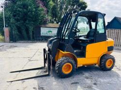 JCB TLT30D 4WD TELETRUCK C/W PALLET TINES *VIDEO*