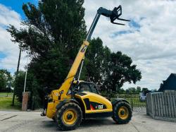 CATERPILLAR TH407C 4WD TELEHANDLER *YEAR 2016, AG-SPEC* C/W PUH *VIDEO*