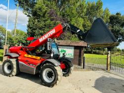 MANITOU MLT629 4WD TELEHANDLER *AG-SPEC, YEAR 2014* C/W BUCKET *VIDEO*