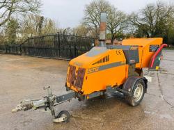  FORST ST8 SINGLE AXLE WOOD CHIPPER *VIDEO*