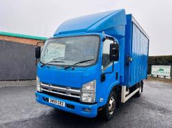 ISUZU N75.190 4X2 CURTAINSIDER LORRY *VIDEO*