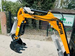 UNUSED CAPTOK CK10C TRACKED EXCAVATOR *YEAR 2024* C/W BUCKET 