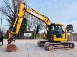 KOMATSU PC138US TRACKED EXCAVATOR *C/W BUCKET*VIDEO*