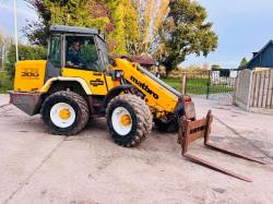 MATBRO TR200 4WD TELEHANDLER C/W PIN AND CONE HEAD STOCK & PALLET TINES *VIDEO*