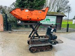 CORMIDI TRACKED RIDE ON HIGH LIFT DUMPER *2008*