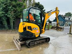 JCB 8026 TRACKED EXCAVATOR *ZERO SWING, YEAR 2017, 3325 HOURS* C/W BUCKET 