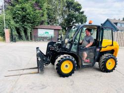 JCB 516-40 4WD TELEHANDLER *YEAR 2018, 3066 HOURS* C/W PALLET TINES *VIDEO*