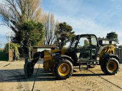 CATERPILLAR TH414 4WD TELEHANDLER *YEAR 2013* C/W PALLET TINES *VIDEO*