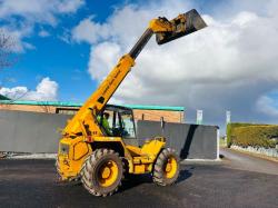 JCB 525-58 TELEHANDLER C/W BUCKET AND TINES*VIDEO*