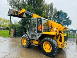 JCB 525-58 4WD TELEHANDLER *AG-SPEC* C/W BUCKET, PALLET TINES & TINE EXTENSIONS *VIDEO*