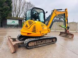 JCB 8026 TRACKED EXCAVATOR *ZERO SWING, YEAR 2009, 3402 HOURS* C/W BUCKET *VIDEO*