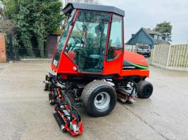 JACOBSEN LF3400TM 4WD 5 GANG RIDE ON MOWER *YEAR 2015* C/W KUBOTA ENGINE *VIDEO*