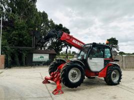 MANITOU MT1030 4WD TELEHANDLER *10 METER REACH* C/W PALLET TINES *VIDEO*