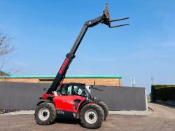 MANITOU MLT 635 130 PS TELEHANDLER*AG SPEC *C/W PALLET TINES*YEAR 2017*VIDEO*