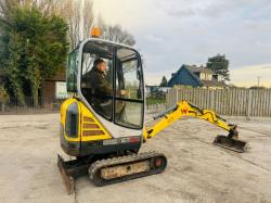 WACKER NEUSON ET17 EXCAVATOR *YEAR 2017, 2510 HOURS* C/W QUICK HITCH 