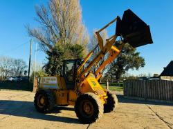 JCB 412 4WD LOADING SHOVEL C/W PERKINS ENGINE & BRAND NEW BUCKET 