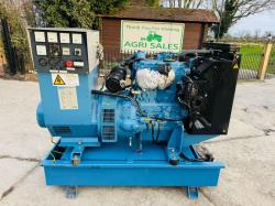 PERKINS GENERATOR 30KVA *ONLY 99 HOURS FROM NEW*