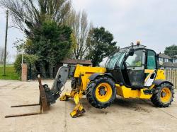 NEW HOLLAND LM133 4WD TELEHANDLER *13 METER REACH* C/W PALLET TINES 