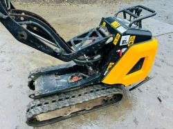 JCB HTD05 HIGH TIP PEDESTRIAN TRACKED DUMPER *YEAR 2019* VIDEO *