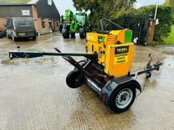 BENFORD MBR7-HE PEDESTRIAL ROLLER C/W TRAILER 