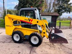 WACKER NEUSON SW16 SKIDSTEER *YEAR 2017, 1704HOURS* C/W HYDRAULIC LOCKING PINS *VIDEO*