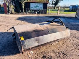 ROAD BRUSH C/W COLLECTION BUCKET TO SUIT SKIDSTEER 