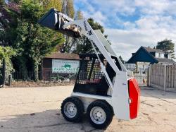 BOBCAT 543 SKIDSTEER *3770 HOURS* C/W BUCKET *VIDEO*