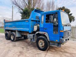 VOLVO FL6-26 8X2 TIPPER LORRY C/W HYVA TIPPING GEAR *VIDEO*