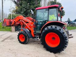 KUBOTA M5700 4WD TRACTOR *ROAD REGISTERED, 1792 HOURS* C/W LOADER & BUCKET *VIDEO*