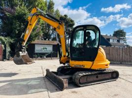 JCB 8065 TRACKED EXCAVATOR *ZERO SWING, YEAR 2009* C/W BUCKET *VIDEO*