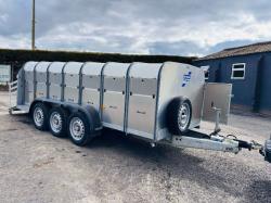 UNUSED IFOR WILLIAMS 14X4 LIVESTOCK TRAILER *YEAR 2021*