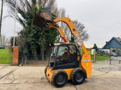 CASE SR130 SKIDSTEER *YEAR 2021, ONLY 495 HOURS* C/W BUCKET *VIDEO*