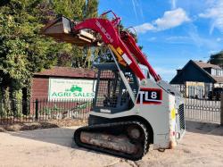 TAKEUCHI TL8 TRACKED SKIDSTEER *YEAR 2015, 3519 HOURS* C/W BUCKET *VIDEO*