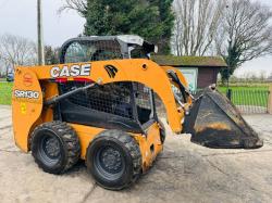 CASE SR130 SKIDSTEER *YEAR 2021, ONLY 495 HOURS* C/W BUCKET *VIDEO*