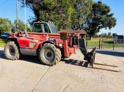 MANITOU MT1740 4WD TELEHANDLER *17 METER REACH* C/W PALLET TINES *VIDEO*