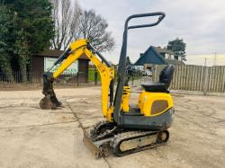 WACKER NEUSON 803 EXCAVATOR *YEAR 2017, 596 HOURS* C/W EXPANDING TRACKS