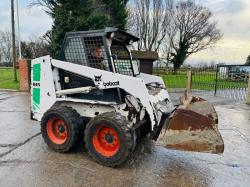 BOBCAT 645 SKIDSTEER C/W BUCKET *VIDEO*